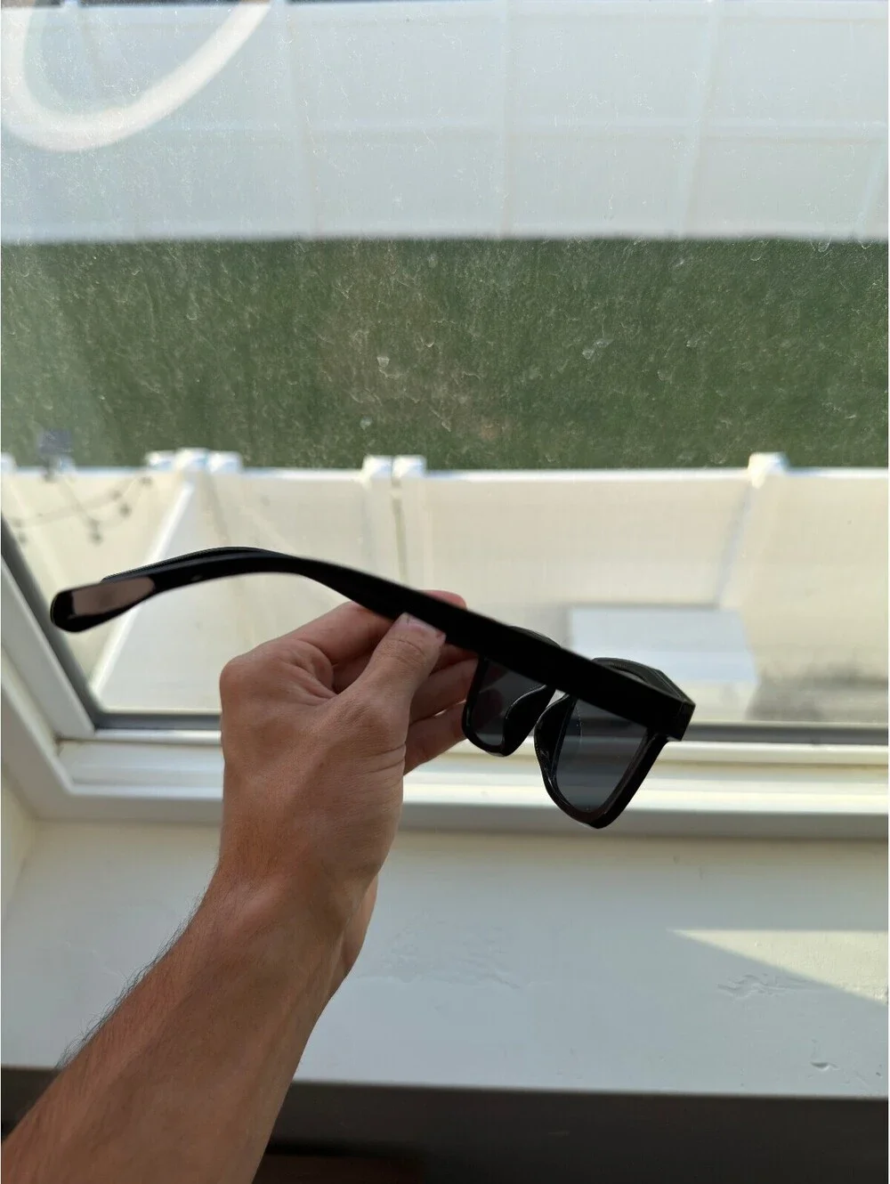Black Frame Sunglasses A-91